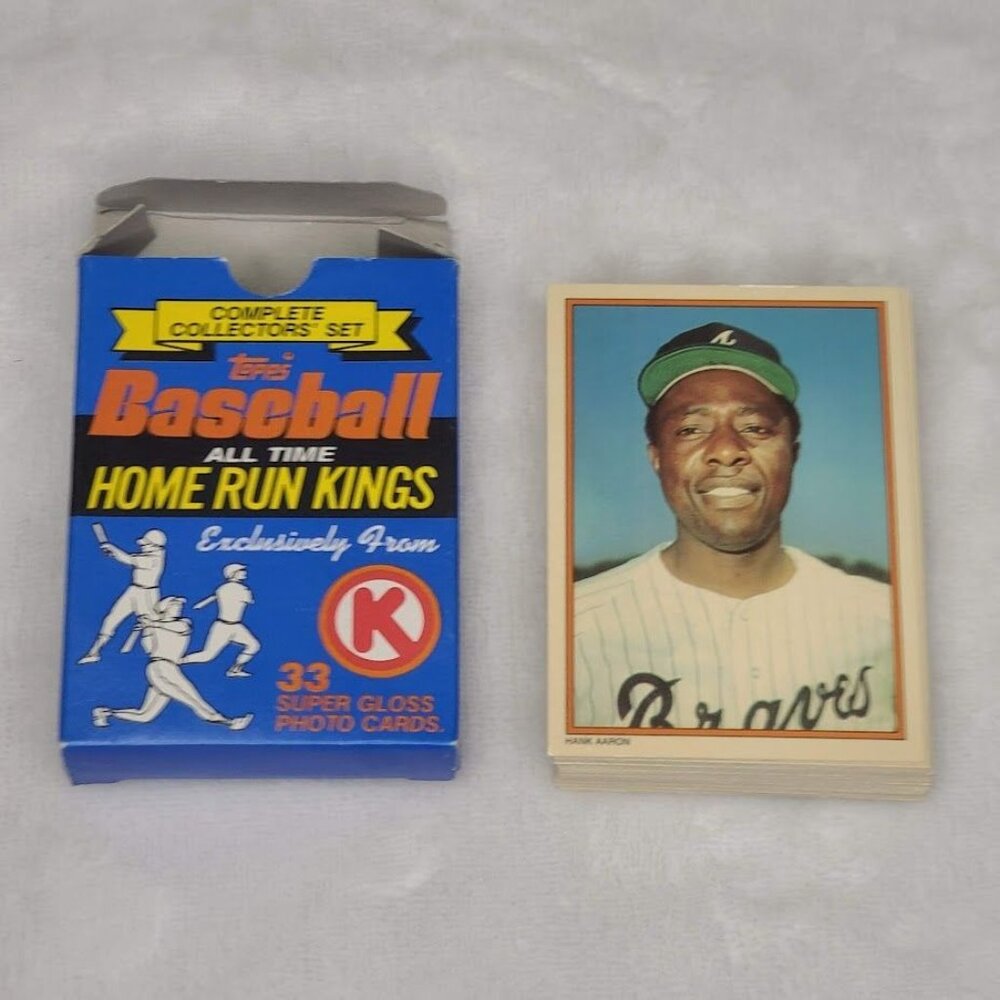 1985 Topps Circle K Baseball All Time Home Run Kings Collector's 33 card Set - Picture 2 of 16